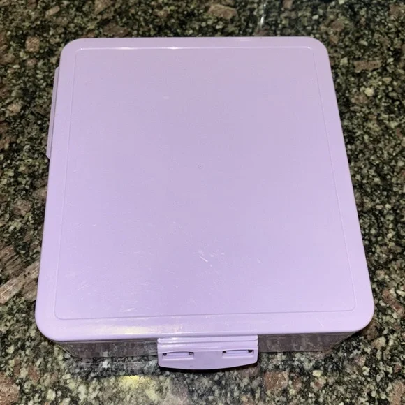 2 Pottery Barn All-in-One Bento Boxes - Purple & Blue - Picture 5 of 12